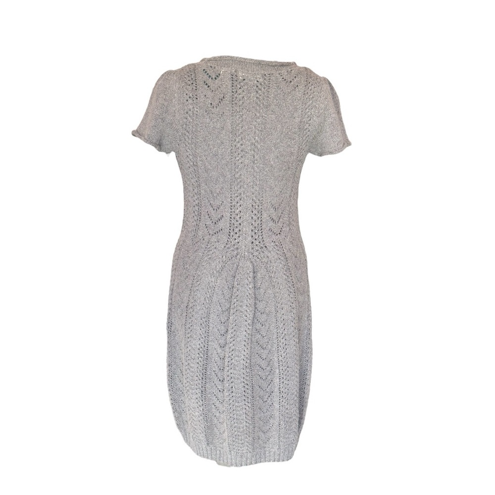 NWOT Elegant Anthropologie Sleeping on the Snow Sweater Dress - Picture 7 of 14